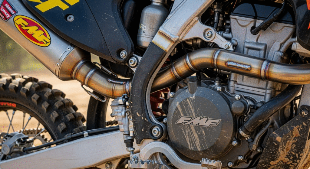 FMF:オフロード性能を高めるレーシーなサウンド