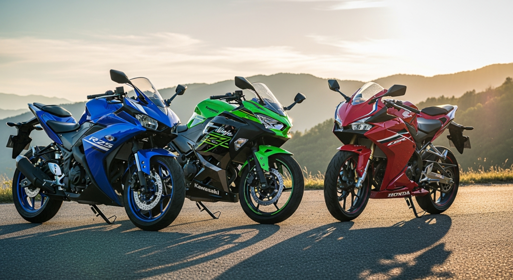 ライバル比較:R25、Ninja250、CBR250RR、R3どれを選ぶ?